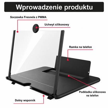 Przenośny wzmacniacz ekranu 3D - Twoje domowe kino